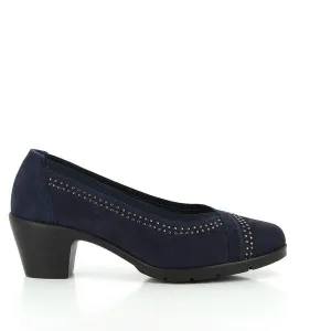 24 Hrs 22990 Navy Low Heels