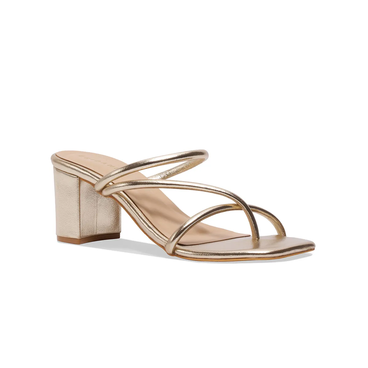 Alizeh Metallic Heels