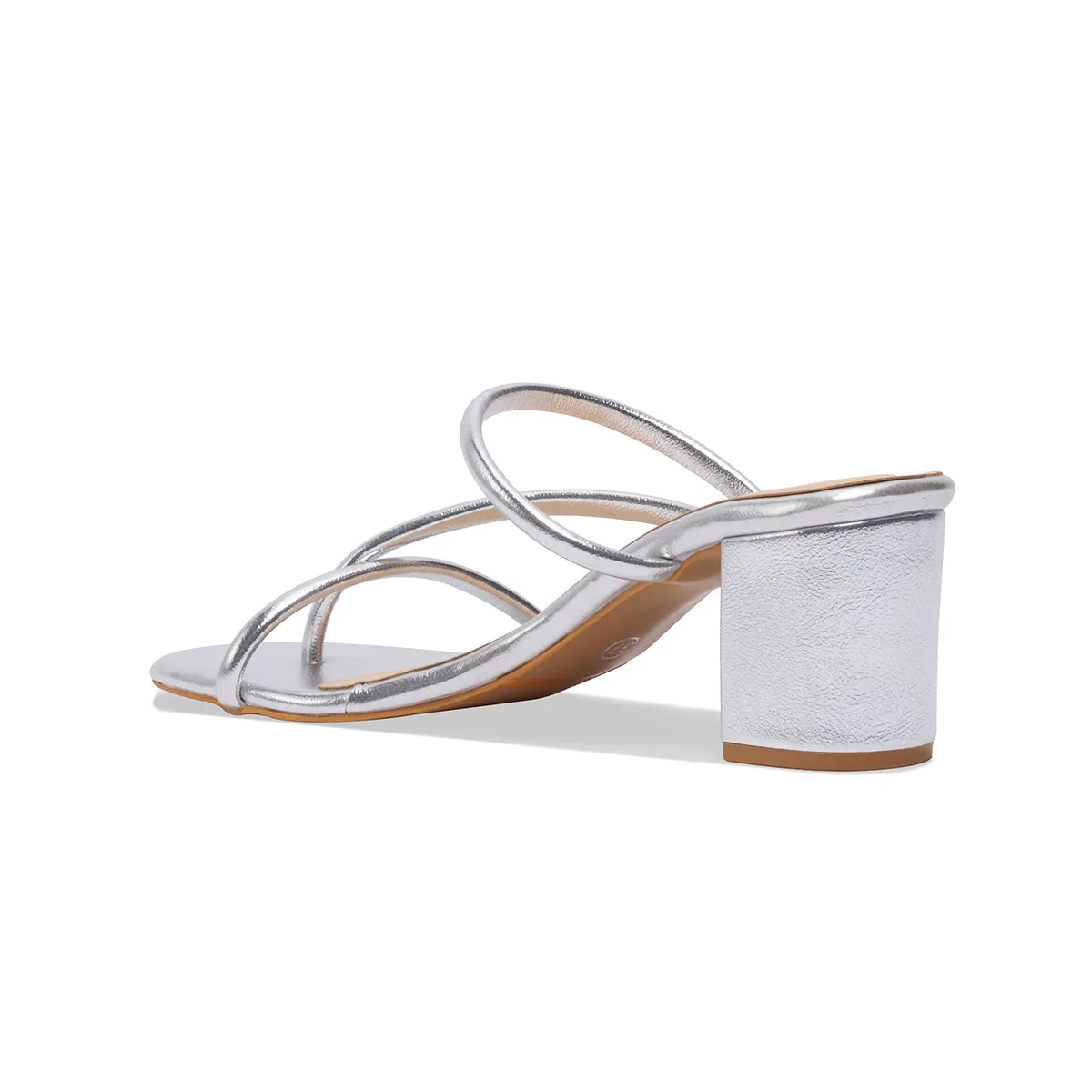 Alizeh Metallic Heels