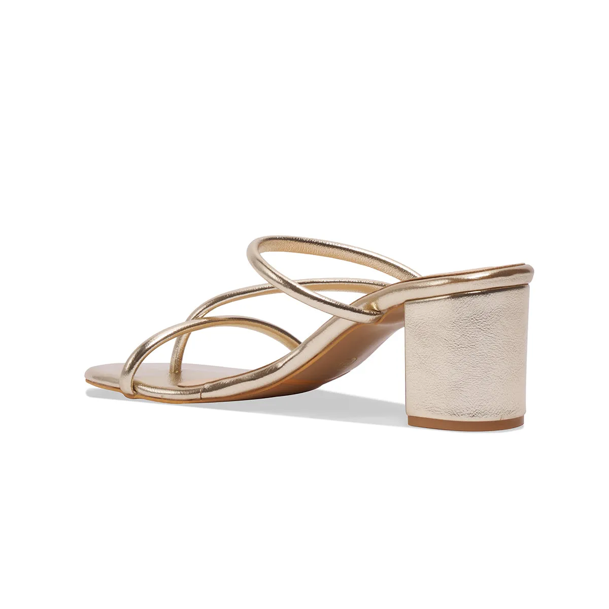 Alizeh Metallic Heels