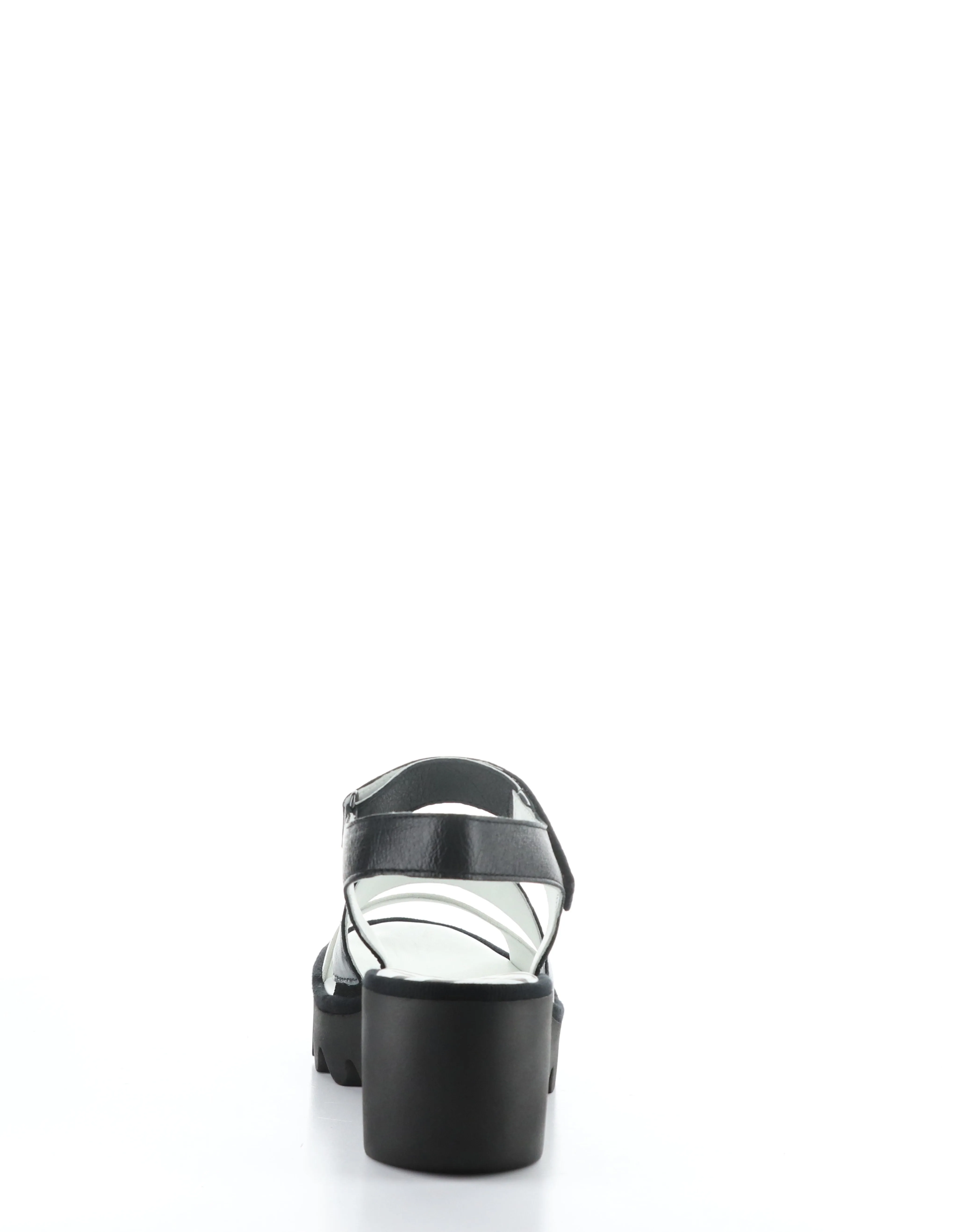BEXY575FLY 004 SILVER/GRAPH/BLK Velcro Sandals