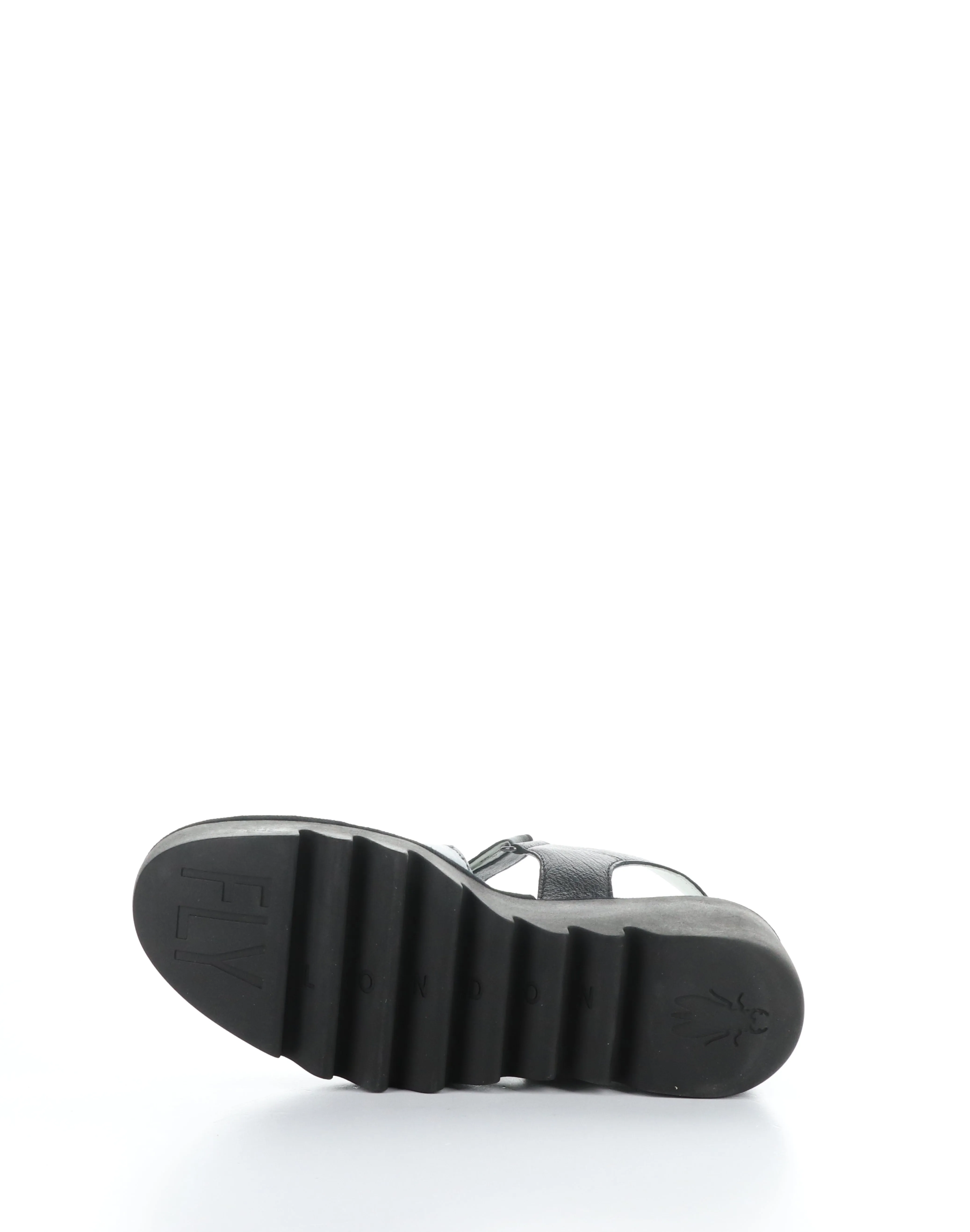 BEXY575FLY 004 SILVER/GRAPH/BLK Velcro Sandals