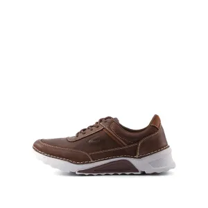 camel active Leather Lace Up Shoes Men Coffee BURREN 852364-RS2-33