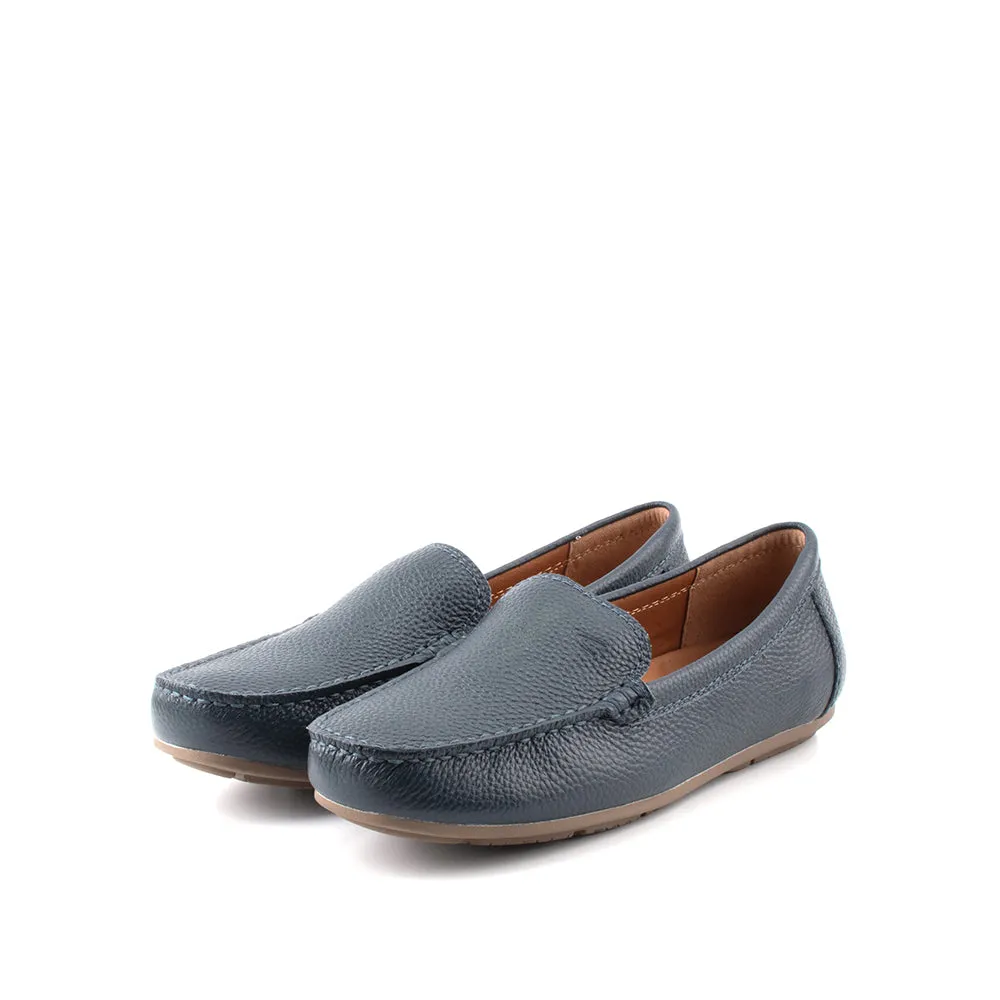 camel active Women Agnes 2 Slip-On Loafer Shoes -752304-DZ01SV-43-NAVY