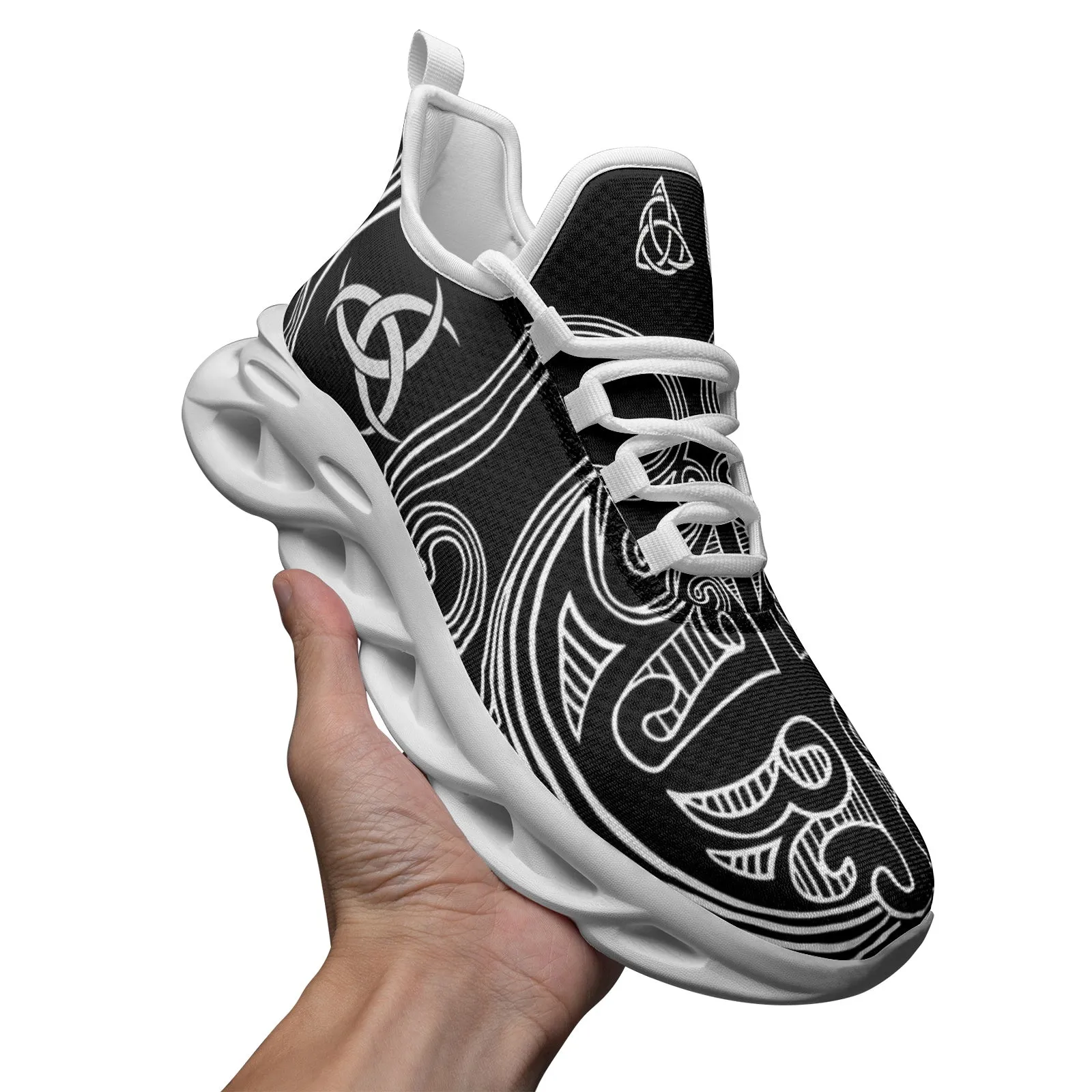 Celtic Vikes Bounce Mesh Knit Sneakers