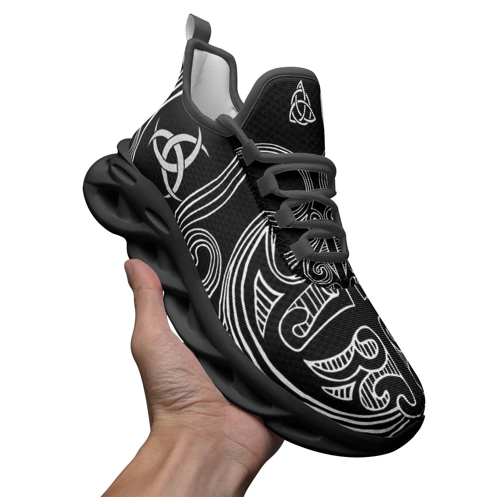 Celtic Vikes Bounce Mesh Knit Sneakers