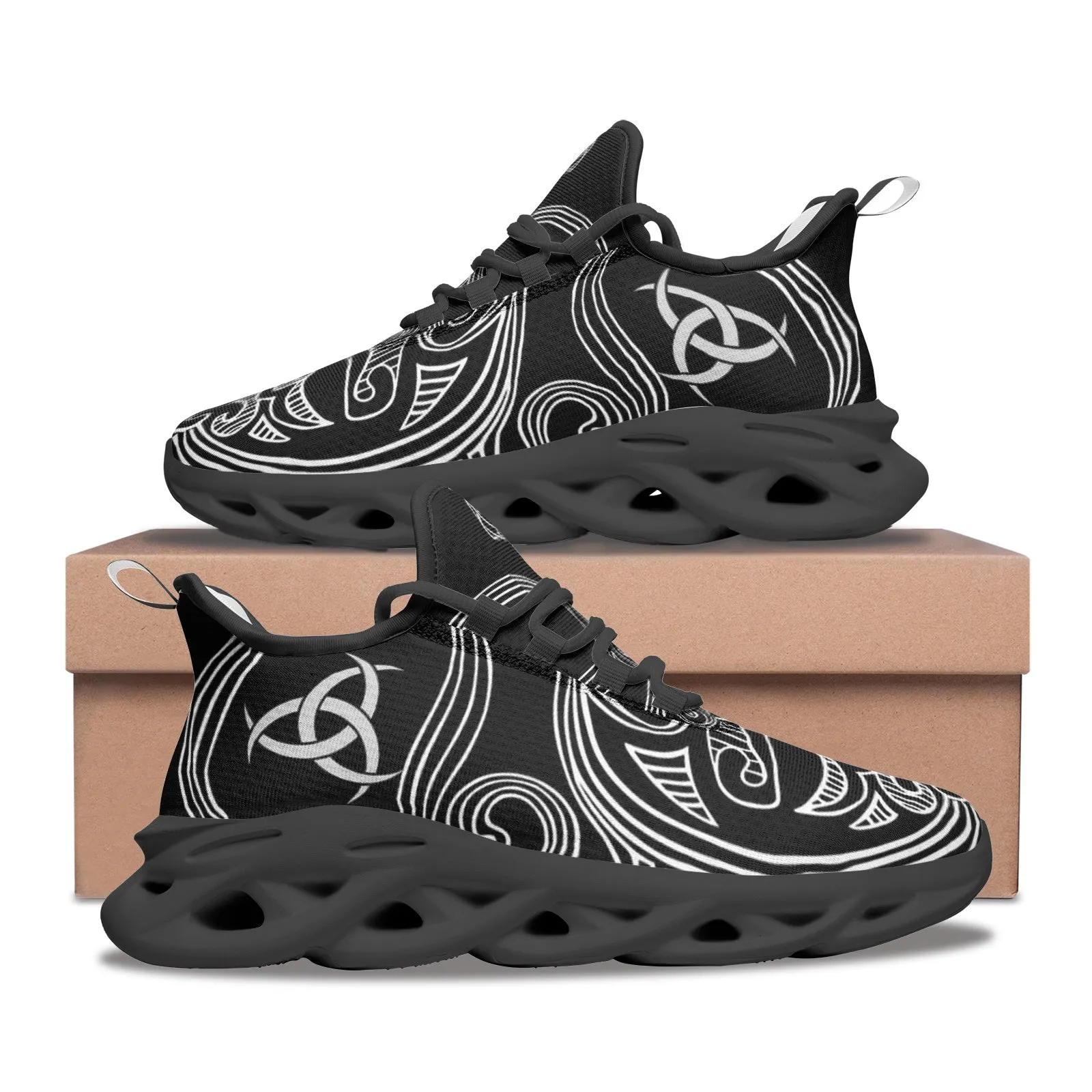 Celtic Vikes Bounce Mesh Knit Sneakers