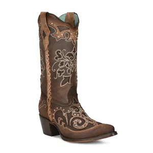 Corral Women's Brown Embroidered Boots