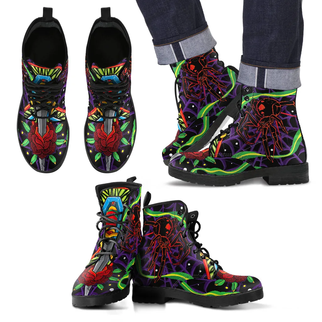 DARK SPIDER BOOTS - FREE SHIPPING WORLDWIDE