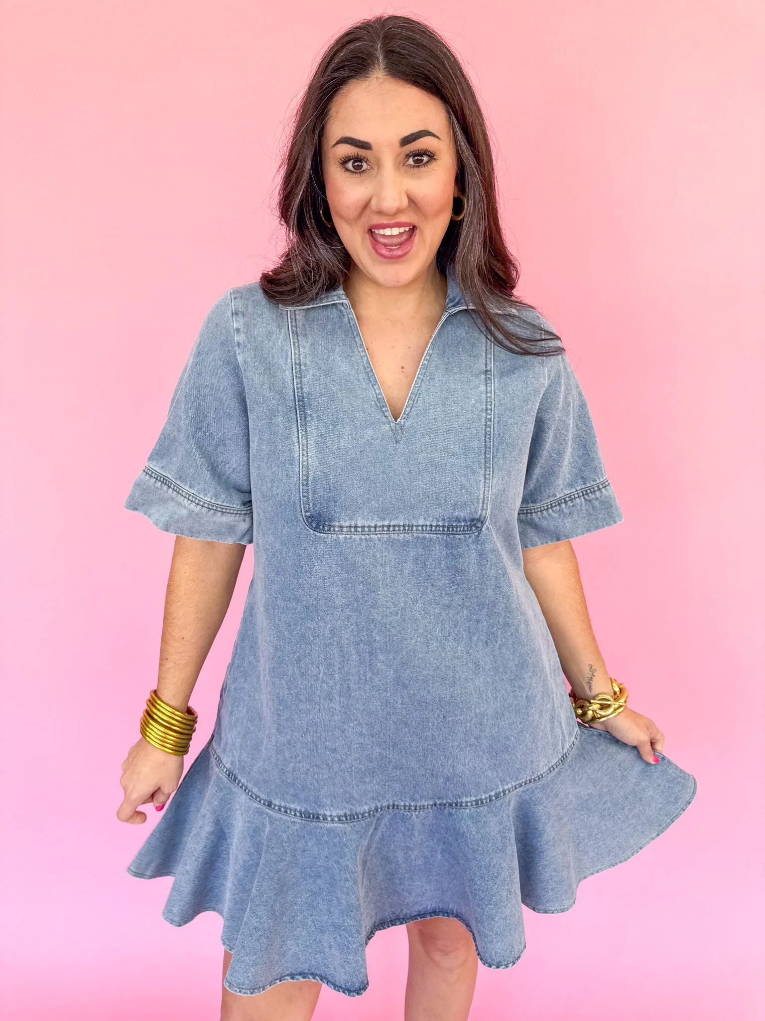 Darling Denim Dress