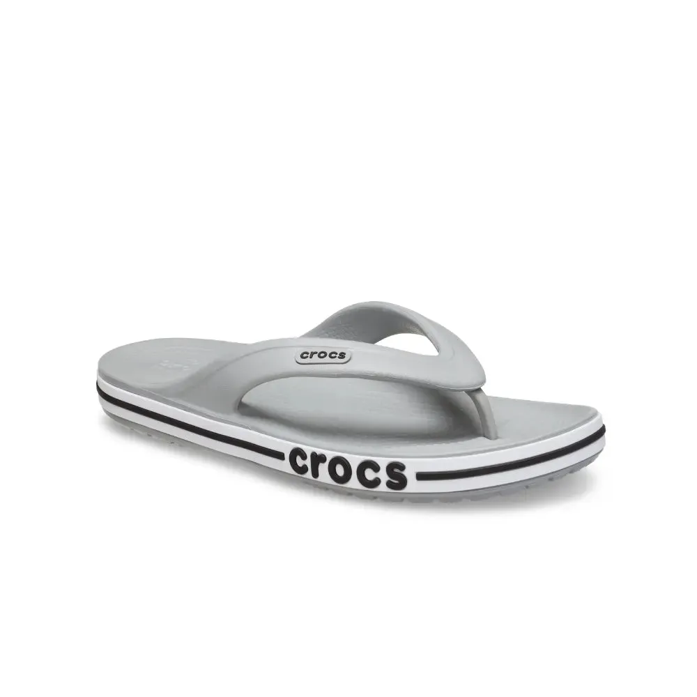 Dép Xỏ Ngón Unisex Crocs Bayaband - Light Grey