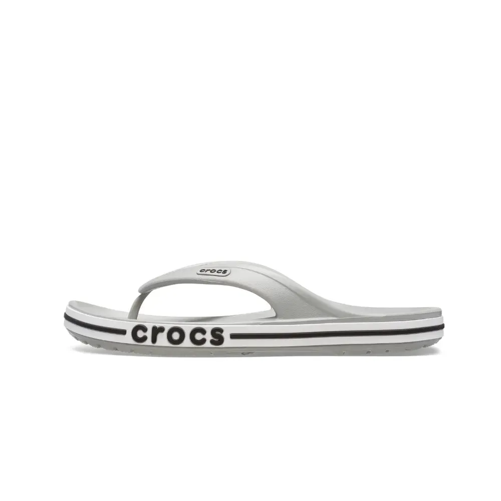 Dép Xỏ Ngón Unisex Crocs Bayaband - Light Grey