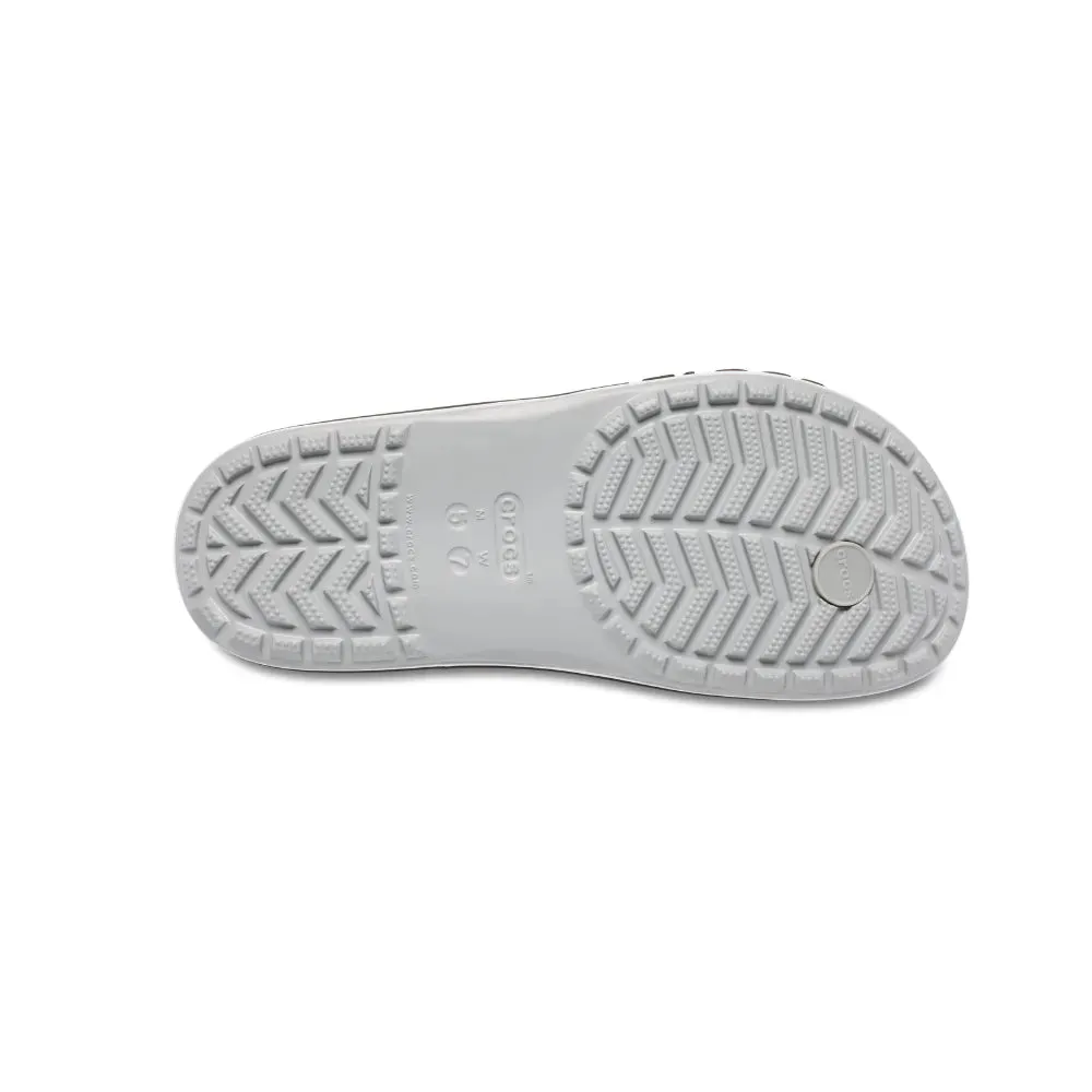 Dép Xỏ Ngón Unisex Crocs Bayaband - Light Grey