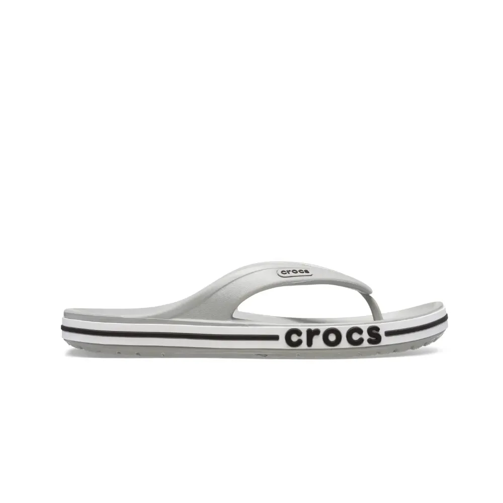 Dép Xỏ Ngón Unisex Crocs Bayaband - Light Grey