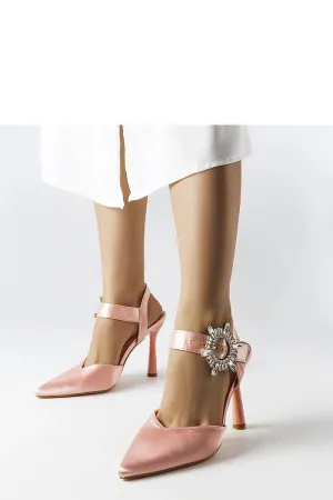 Elegant spike-heeled sandals