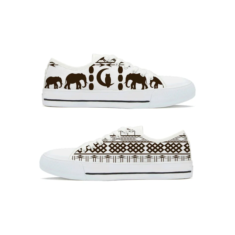 ELEPHANT Ornement Low canvas