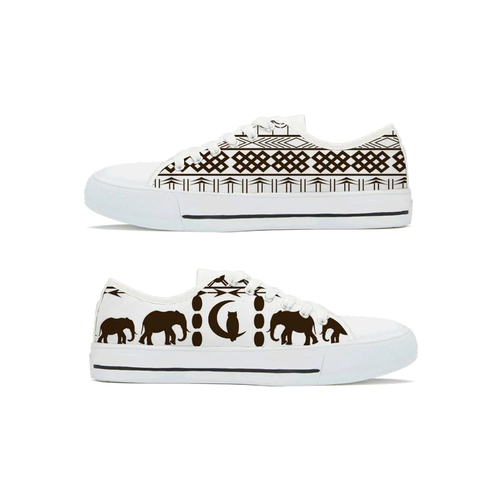 ELEPHANT Ornement Low canvas