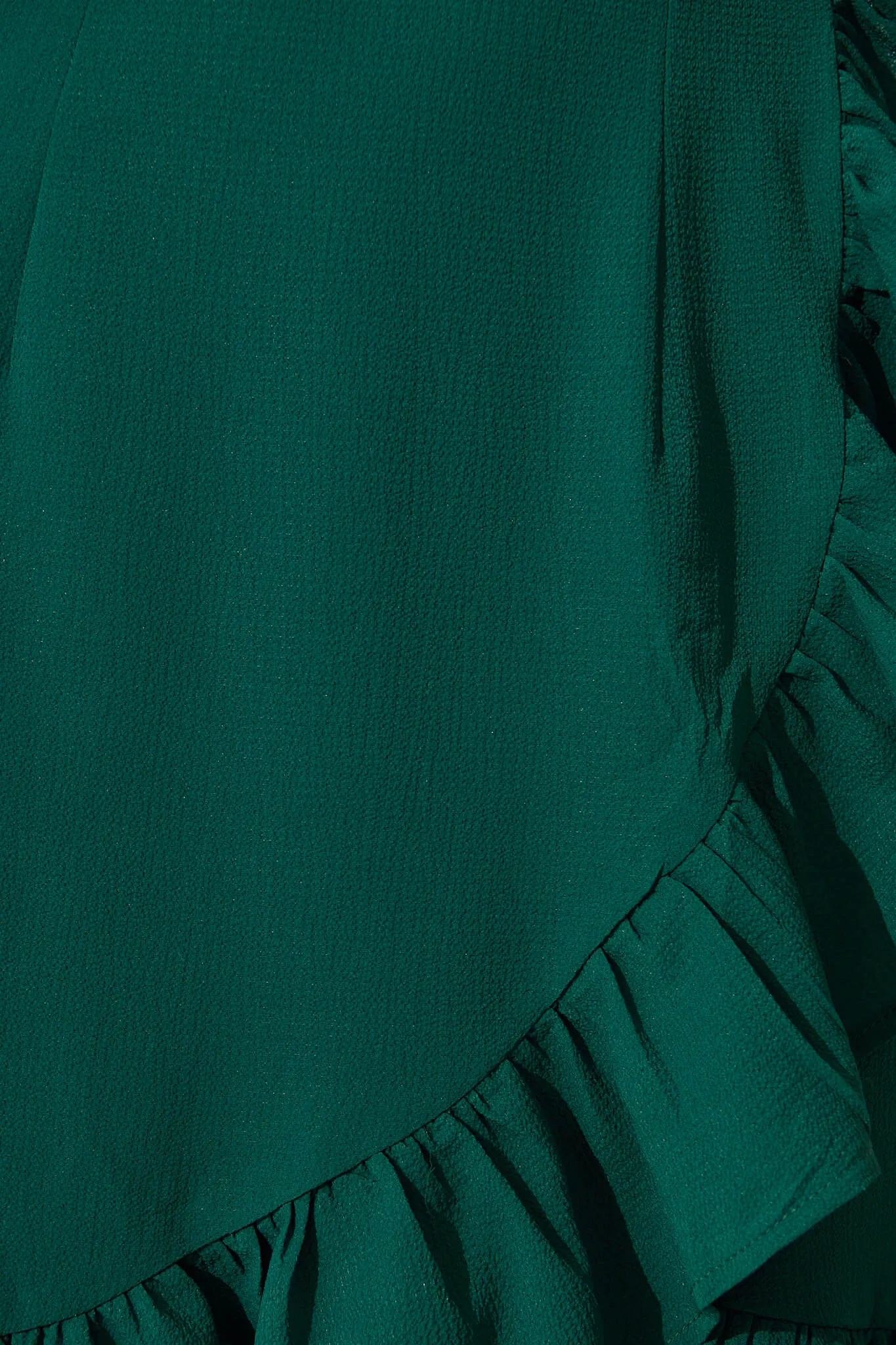 Emerald Wrap Dress - Stylish & Chic