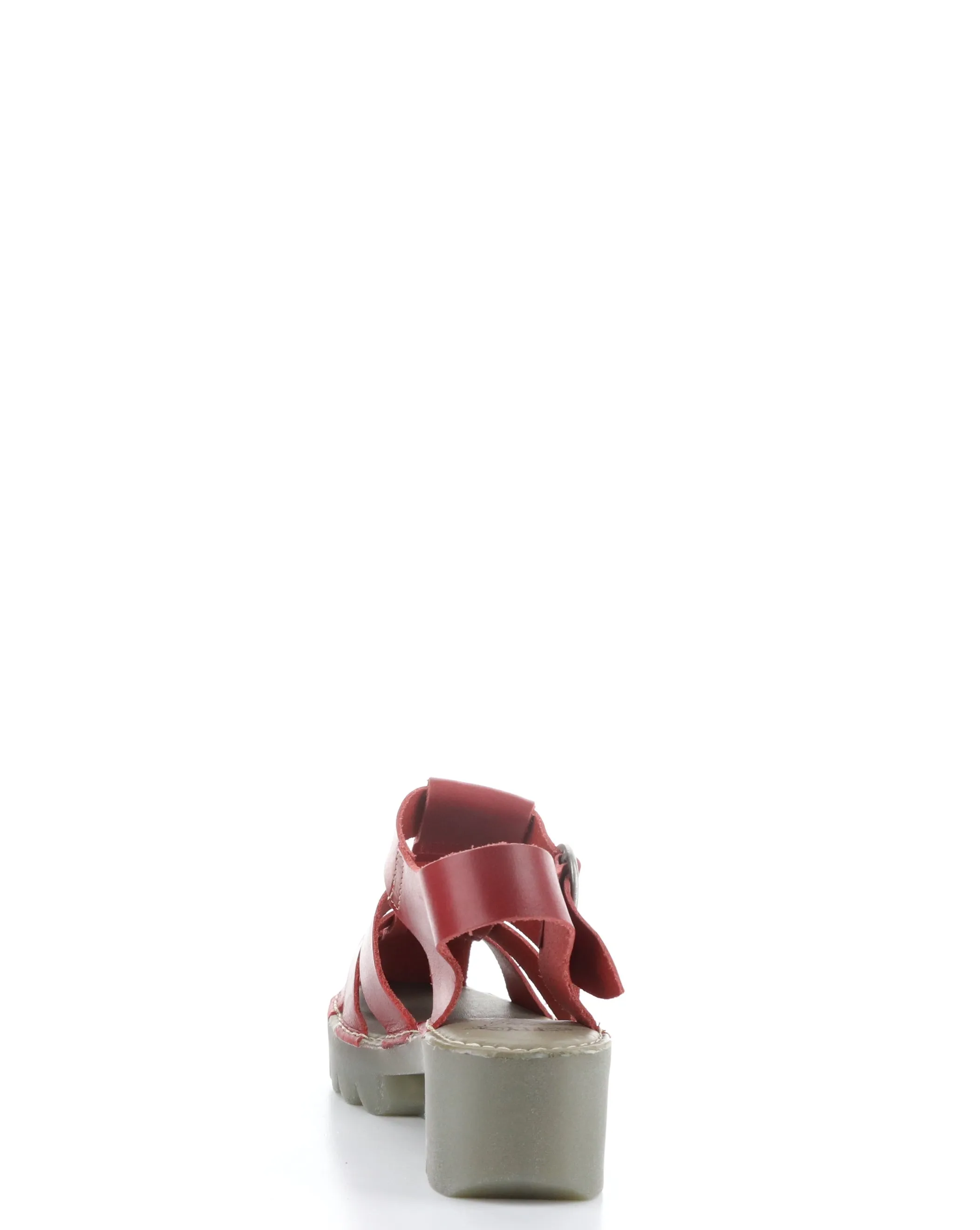 EMME511FLY 004 RED Velcro Sandals