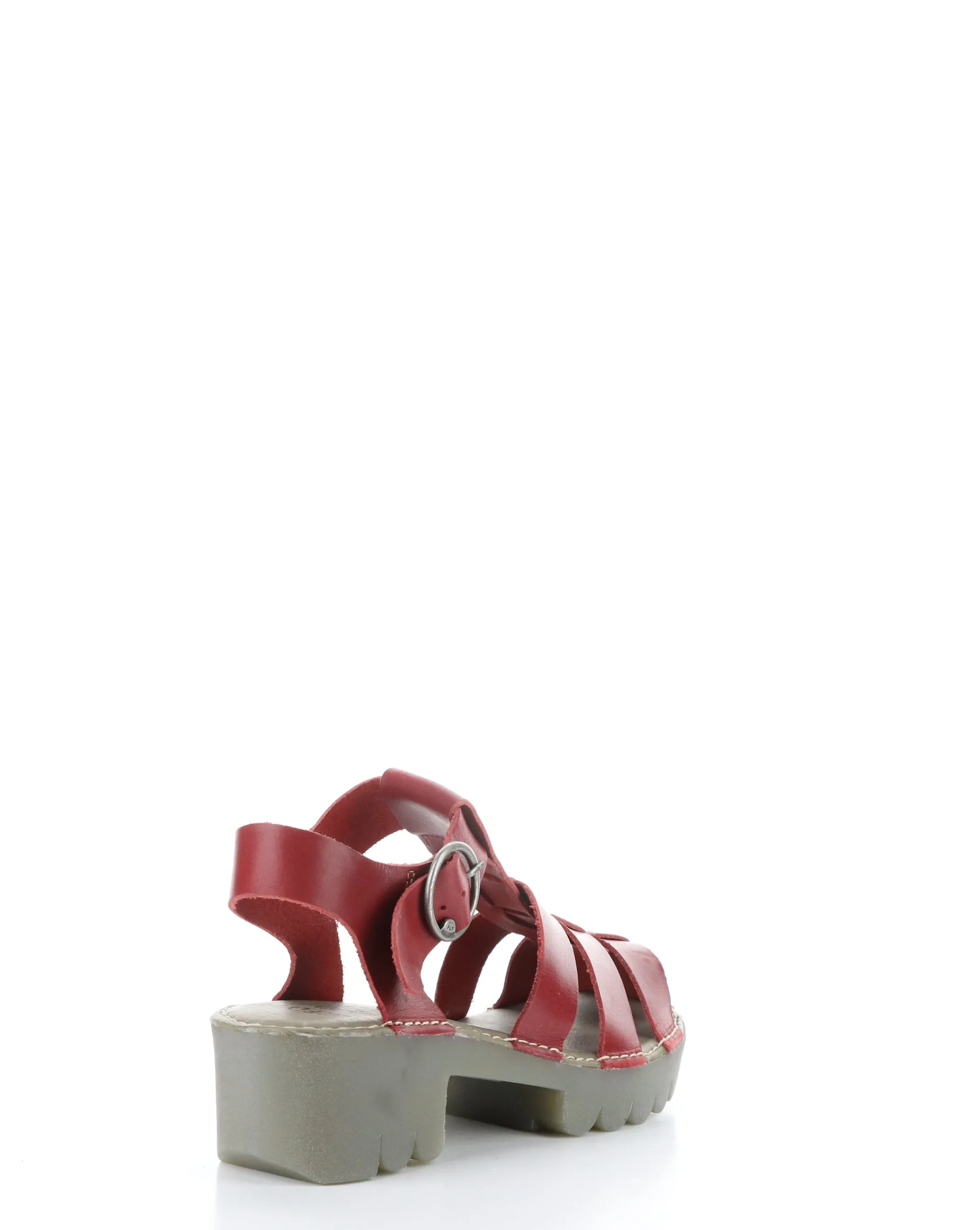 EMME511FLY 004 RED Velcro Sandals