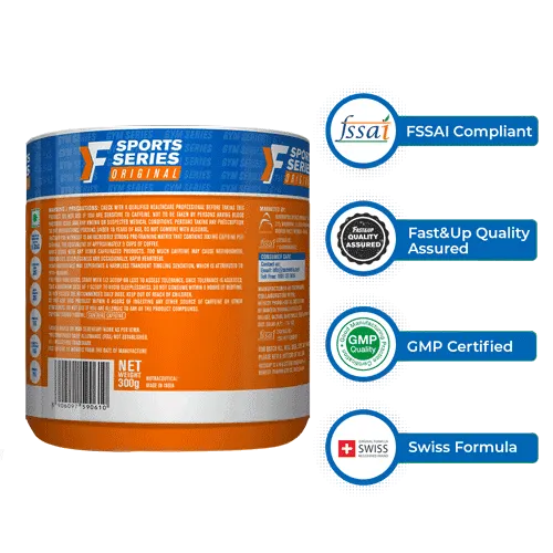 Fast&Up Pre-workout - Jar of 30