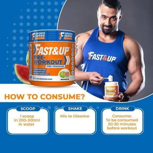 Fast&Up Pre-workout - Jar of 30