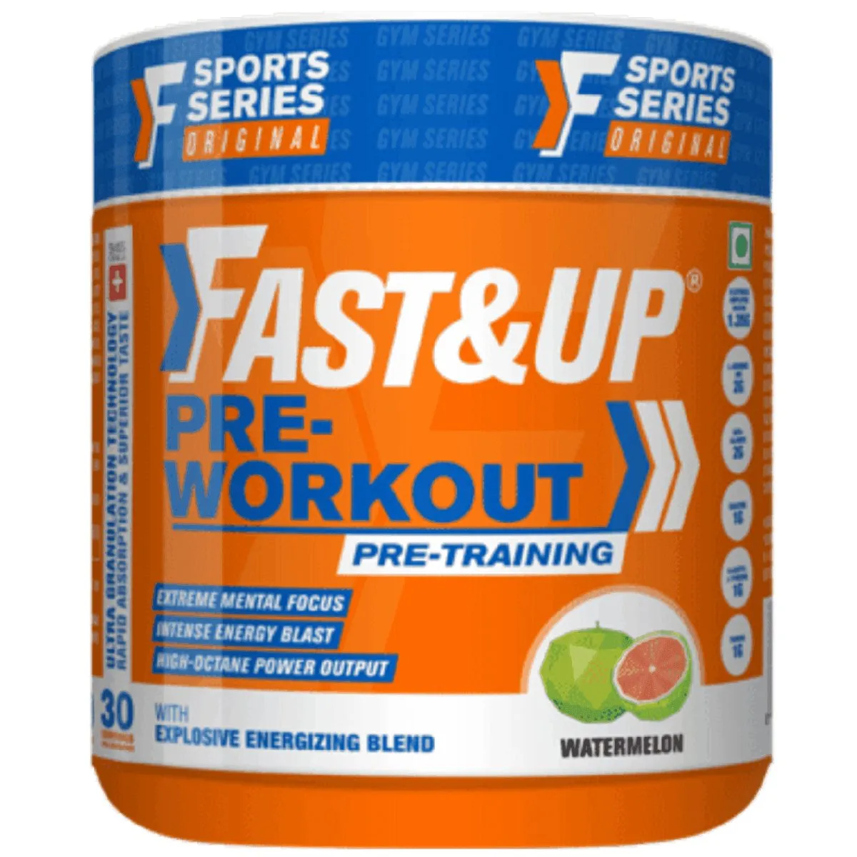 Fast&Up Pre-workout - Jar of 30