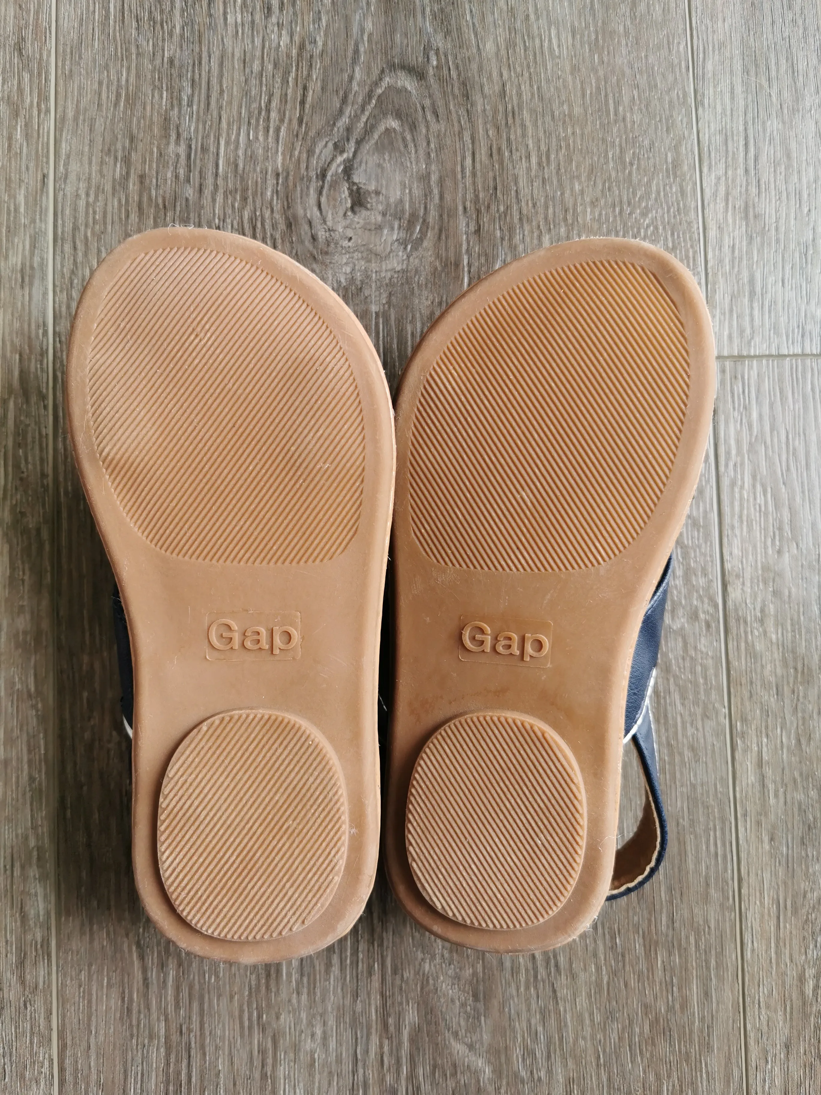 GIRL SIZE 8 TODDLER - GAP Kids, Navy Blue Dress Sandals EUC B12