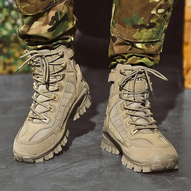 Hot saleMen's Waterproof Outdoor Anti-Puncture Work Combat Boots (Durability Upgrade)