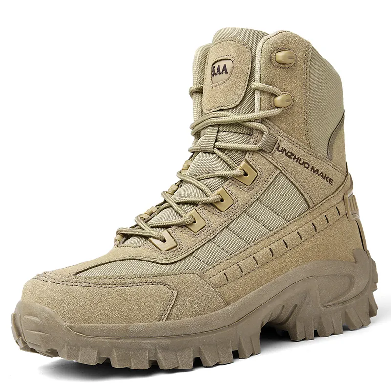 Hot saleMen's Waterproof Outdoor Anti-Puncture Work Combat Boots (Durability Upgrade)