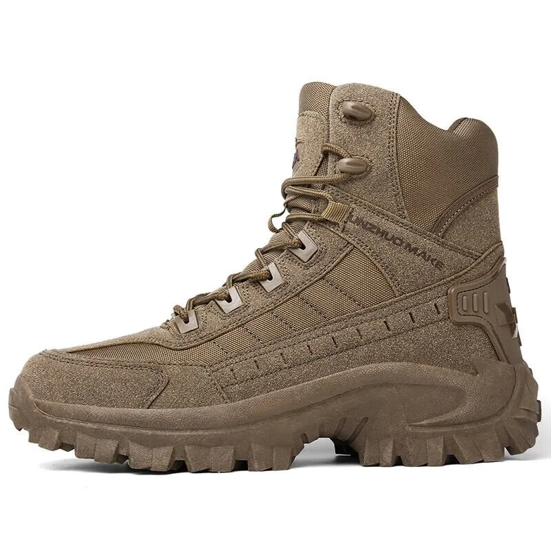 Hot saleMen's Waterproof Outdoor Anti-Puncture Work Combat Boots (Durability Upgrade)