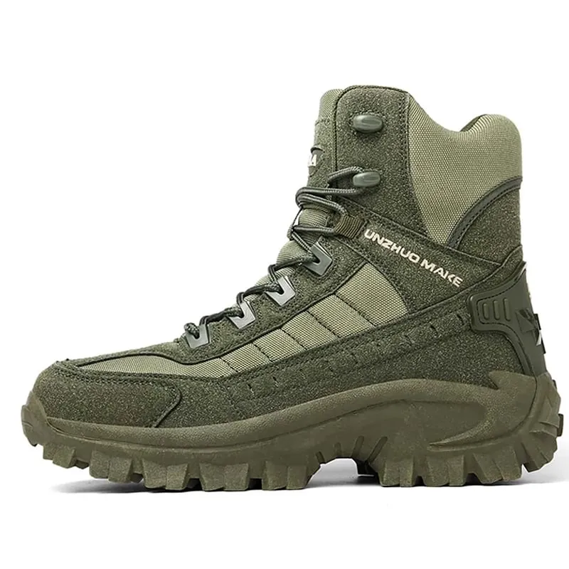 Hot saleMen's Waterproof Outdoor Anti-Puncture Work Combat Boots (Durability Upgrade)