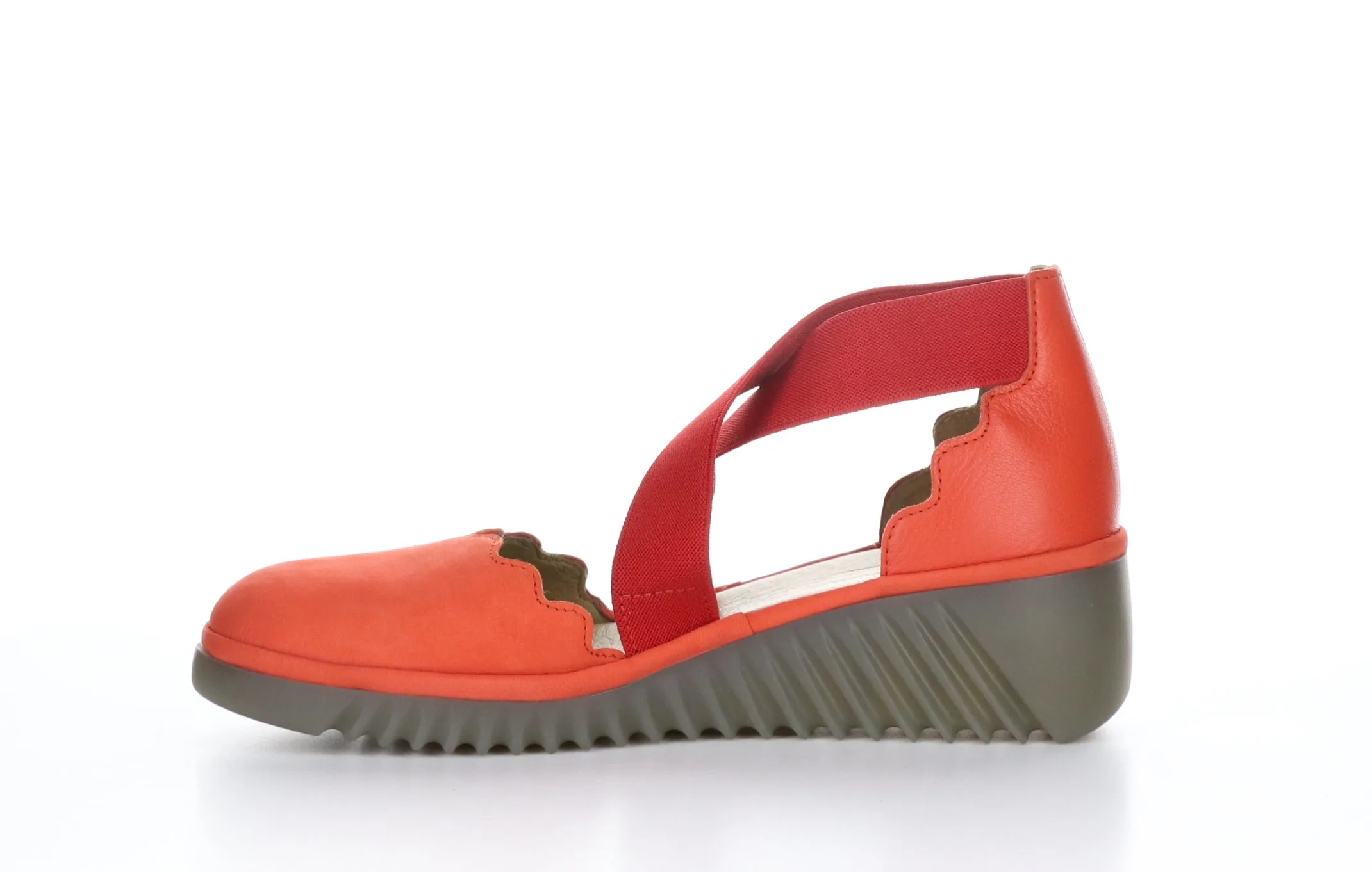 LAGO292FLY Cupido/Mousse Devil Red Crossover Sandals