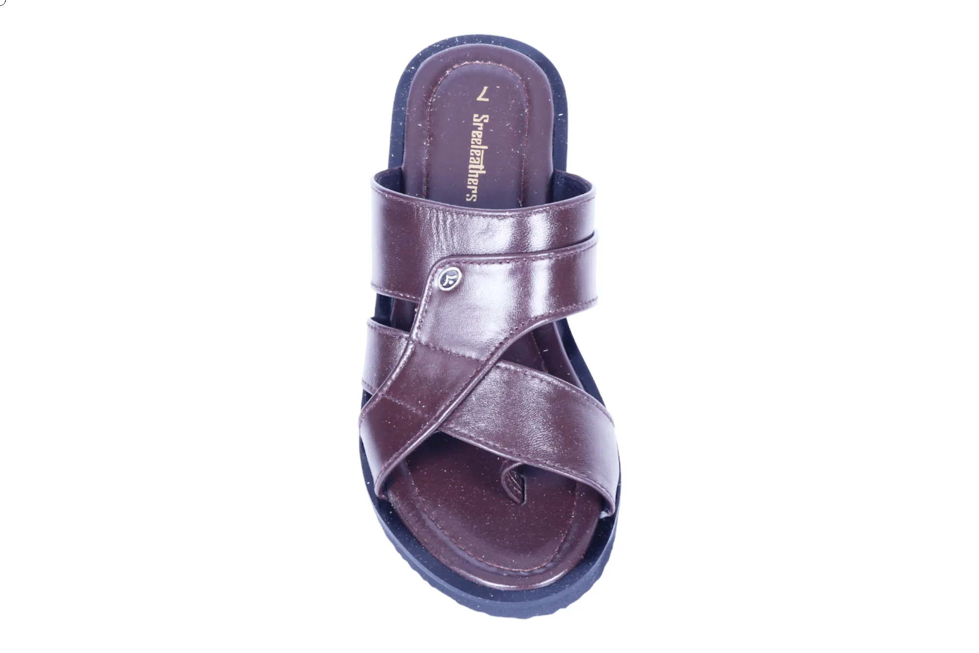 Mens Leather Chappal 28171