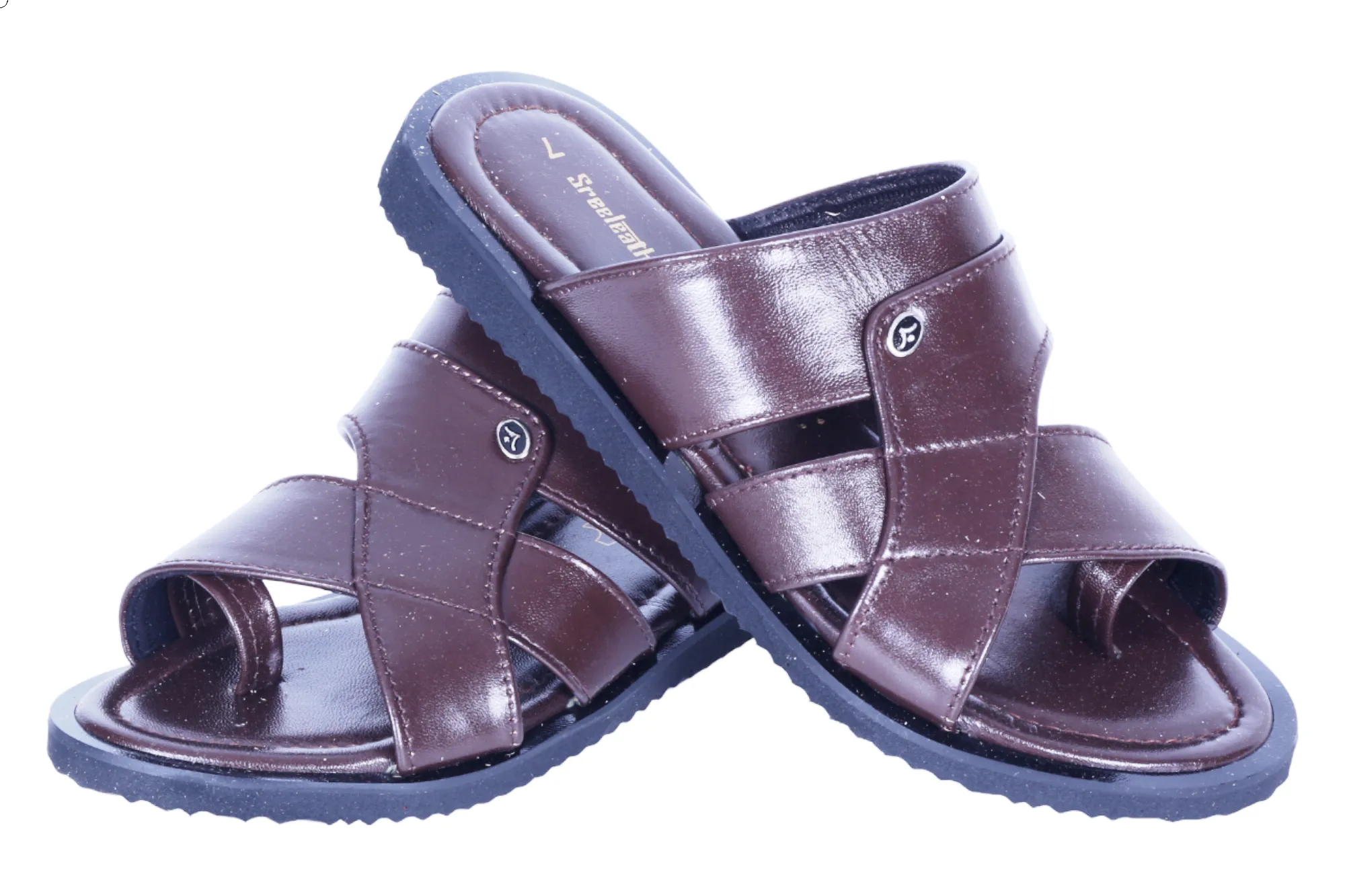Mens Leather Chappal 28171