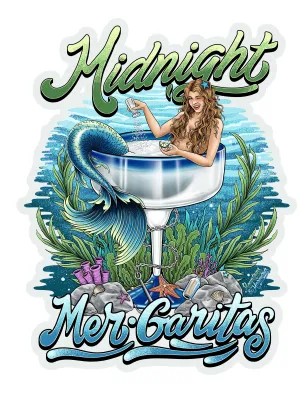 Midnight Mergarita Sticker