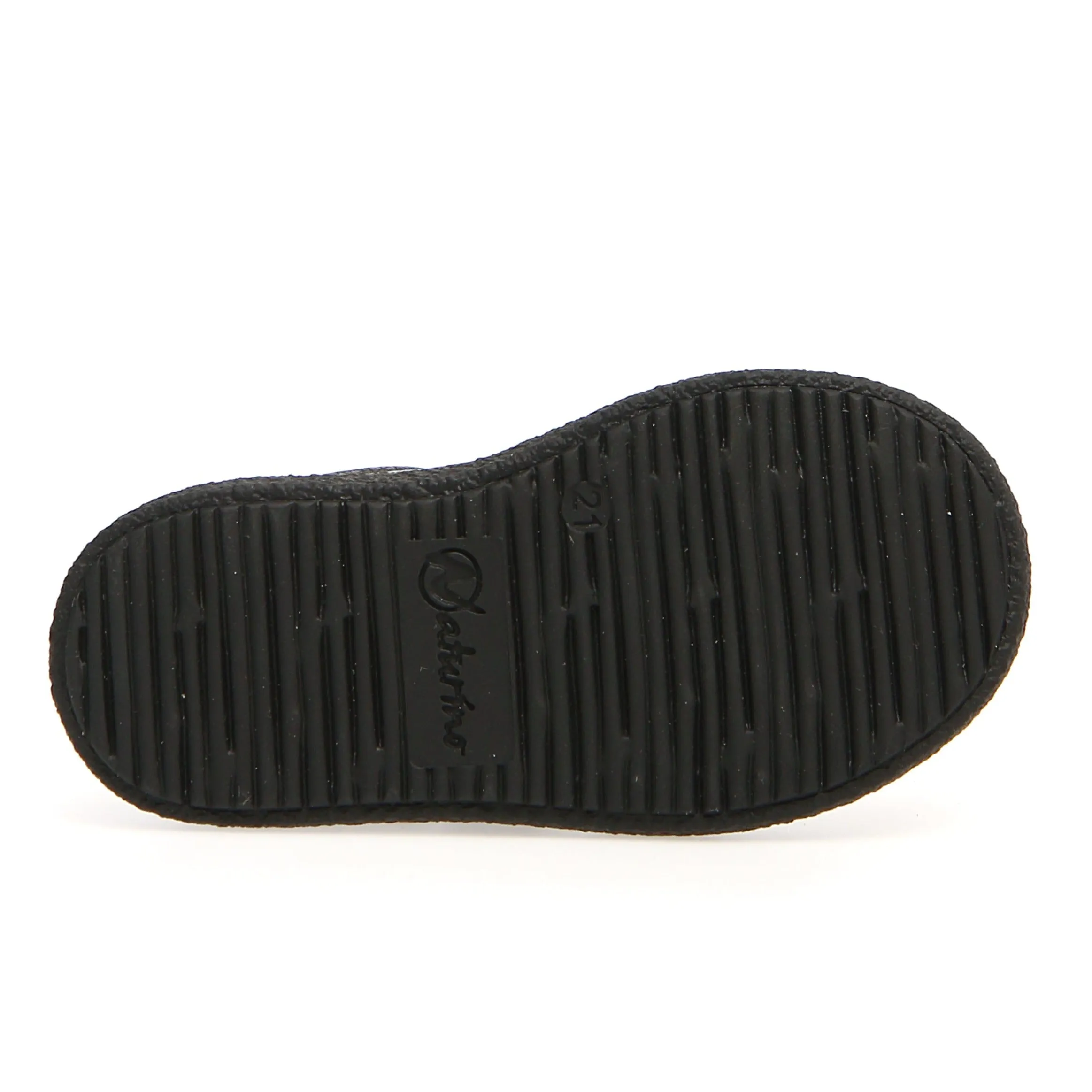 Naturino Boy's & Girl's Carex Sneakers, Pebbled Black