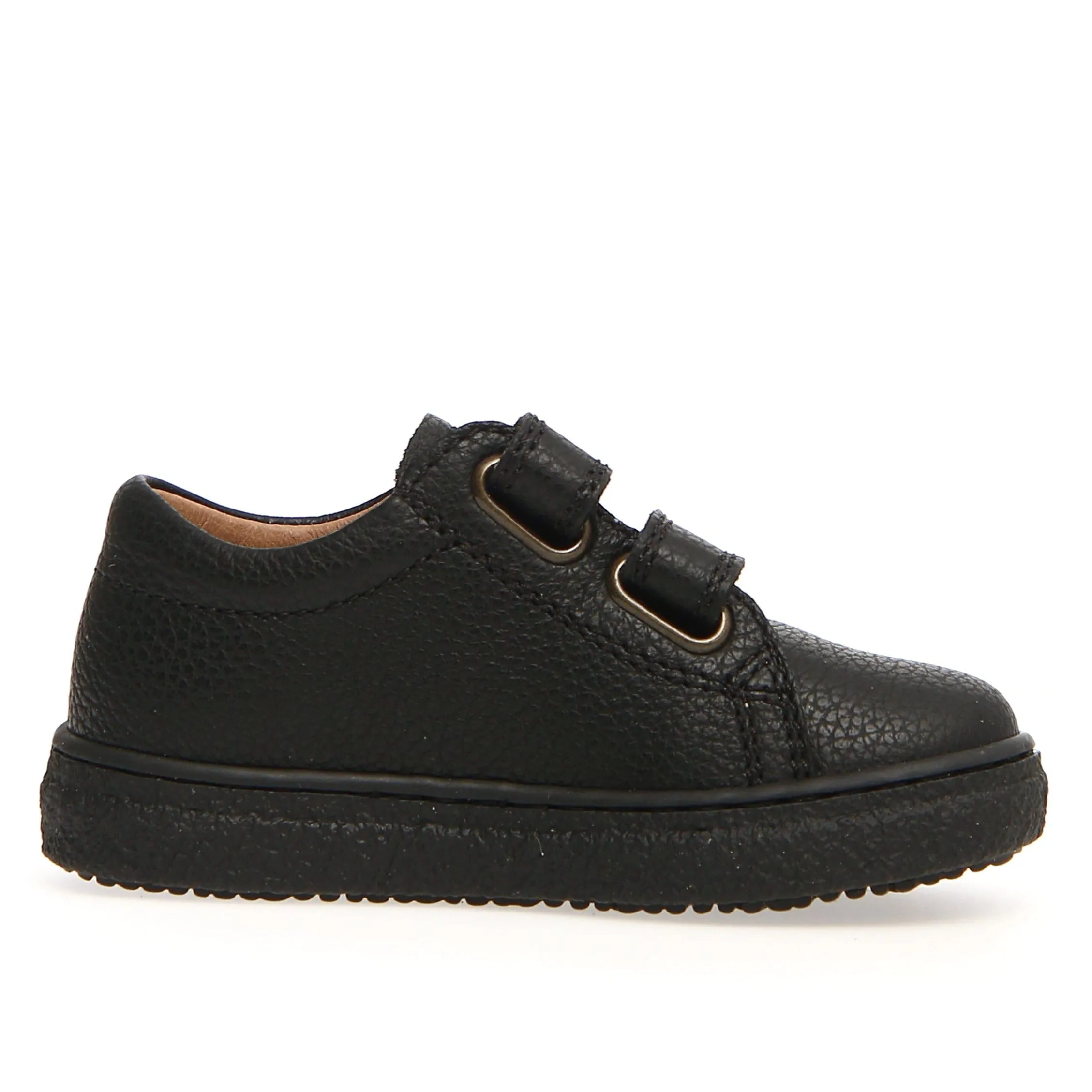 Naturino Boy's & Girl's Carex Sneakers, Pebbled Black