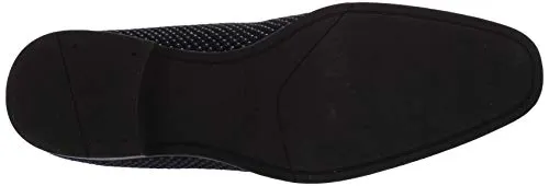 Stacy Adams Mens Swagger Studded Ornament Slip-on Driving Style Loafer, Navy, 9