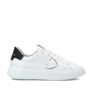 Temple Low in Veau Blanc Noir
