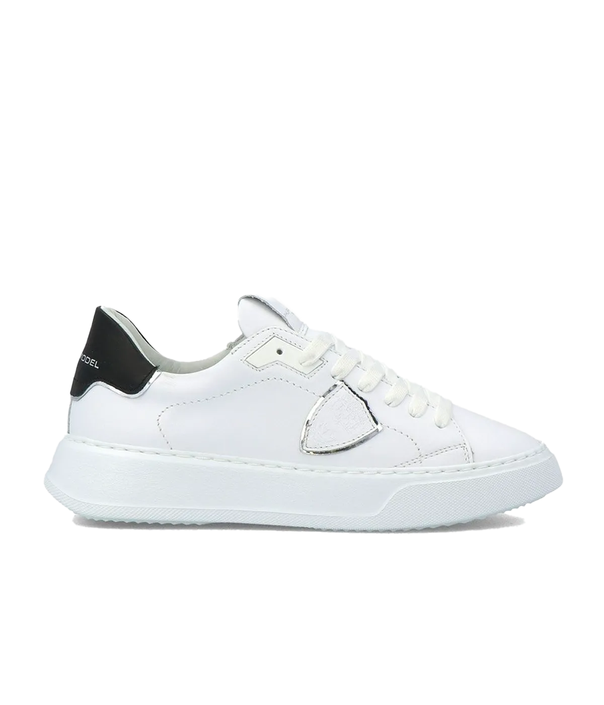 Temple Low in Veau Blanc Noir