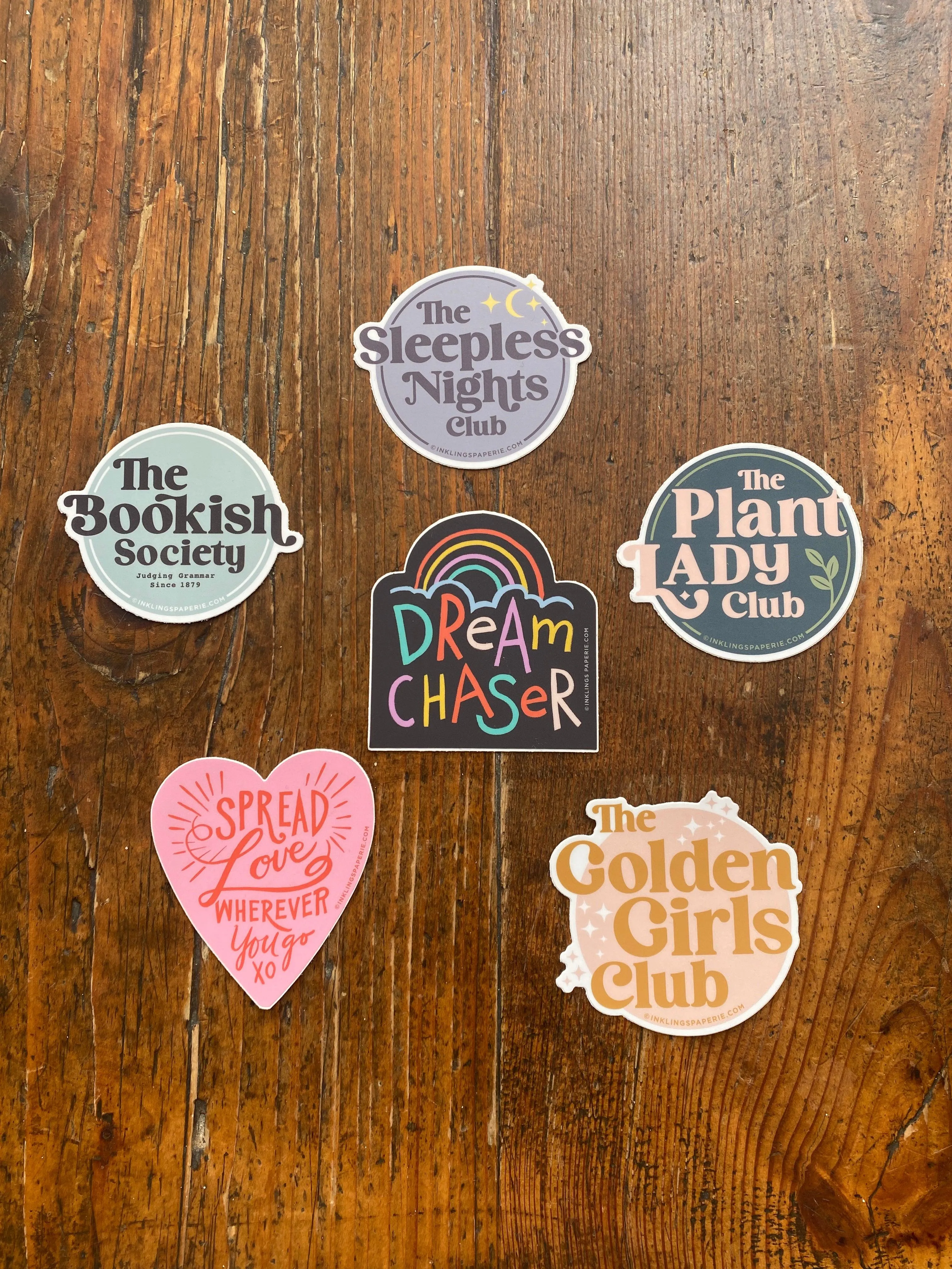 Vinyl Sticker- The Sleepless Nights Club